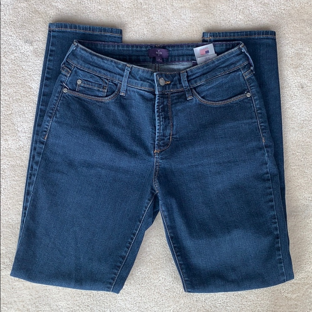 NYDJ SZ 8 Legging Dark Wash Jeans